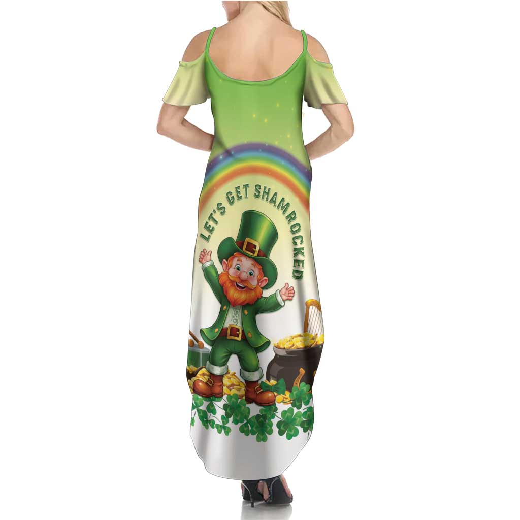 Ireland St Patricks Day Summer Maxi Dress Lets Get Irish