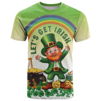 Ireland St Patricks Day T Shirt Lets Get Irish