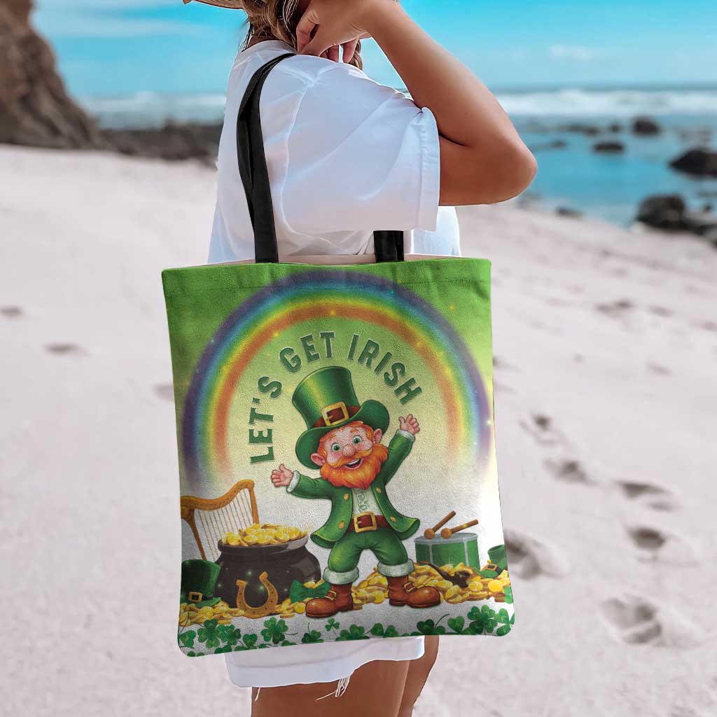 Ireland St Patricks Day Tote Bag Lets Get Irish