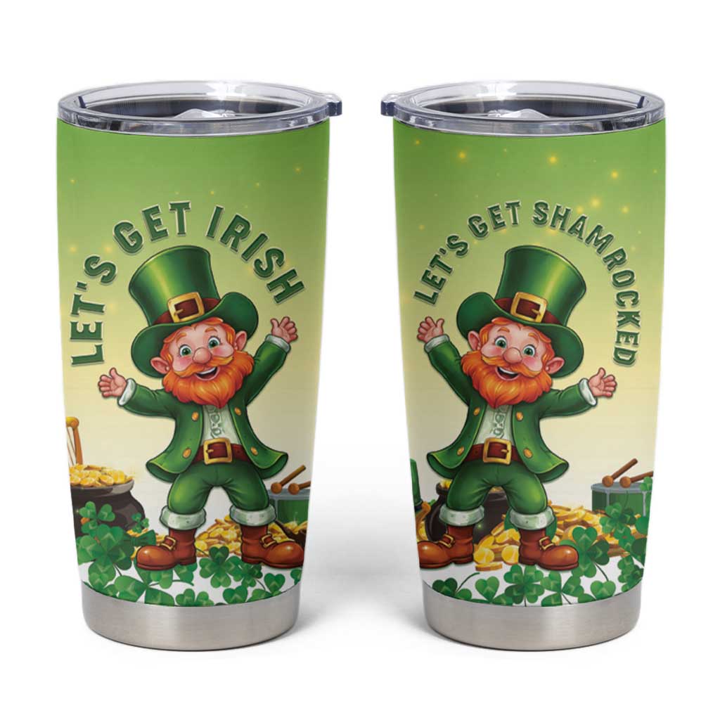 Ireland St Patricks Day Tumbler Cup Lets Get Irish