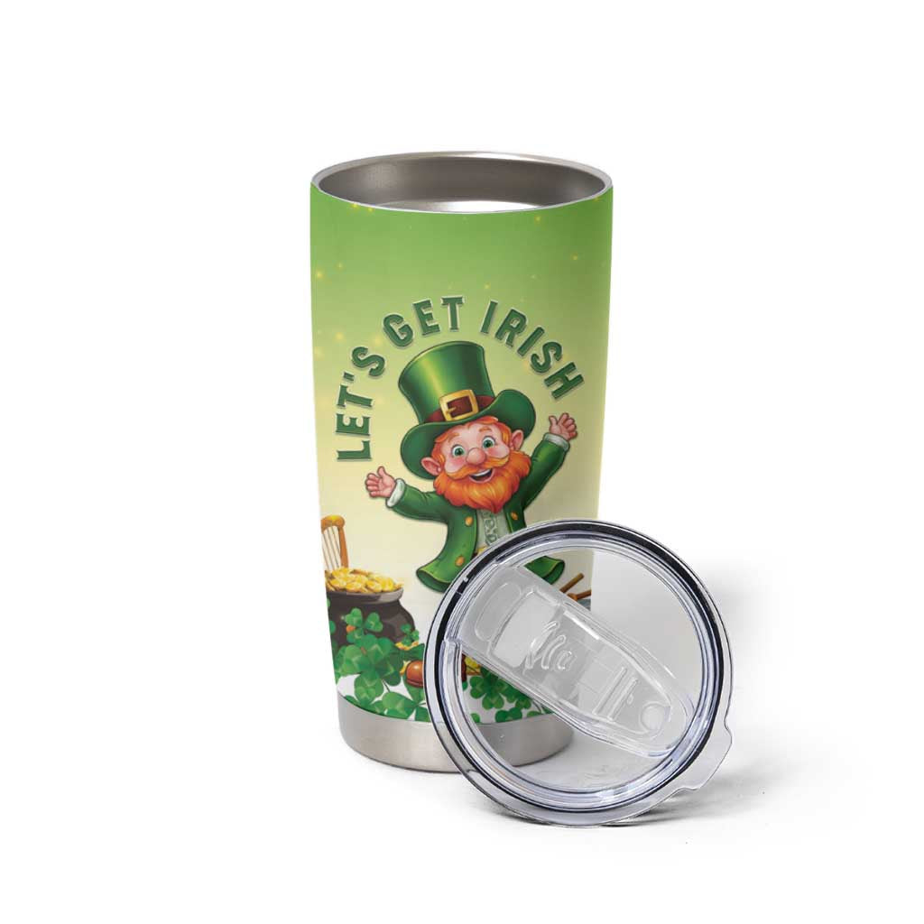 Ireland St Patricks Day Tumbler Cup Lets Get Irish