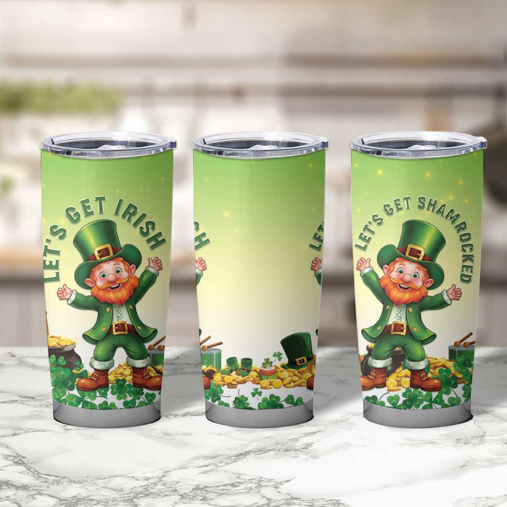 Ireland St Patricks Day Tumbler Cup Lets Get Irish