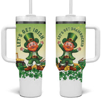Ireland St Patricks Day Tumbler With Handle Lets Get Irish