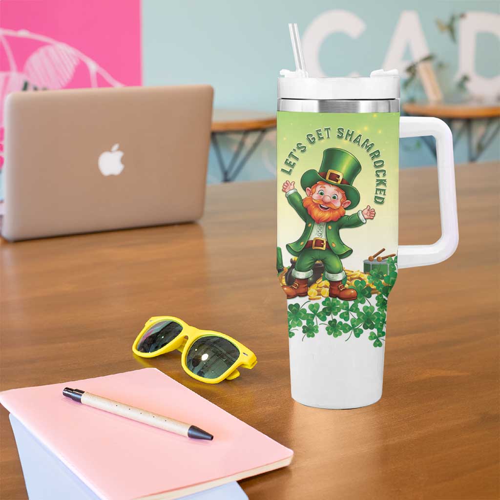 Ireland St Patricks Day Tumbler With Handle Lets Get Irish