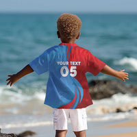 Custom Football 2026 DR Congo Leopards Kid Hawaiian Shirt Lightning Style
