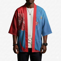 Custom Football 2026 DR Congo Leopards Kimono Lightning Style
