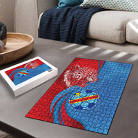 Football 2026 DR Congo Leopards Puzzle Lightning Style