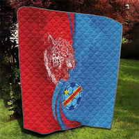Football 2026 DR Congo Leopards Quilt Lightning Style