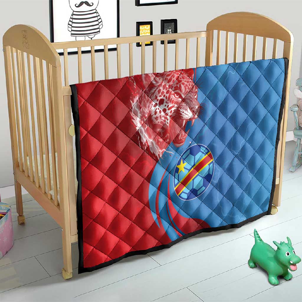 Football 2026 DR Congo Leopards Quilt Lightning Style