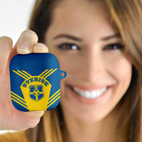 Football 2026 Sweden AirPods Case Sverige Blagult Sporty Style