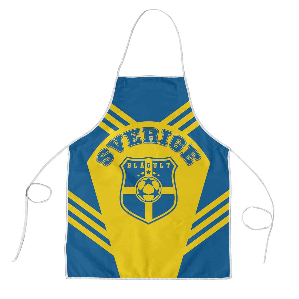Football 2026 Sweden Apron Sverige Blagult Sporty Style