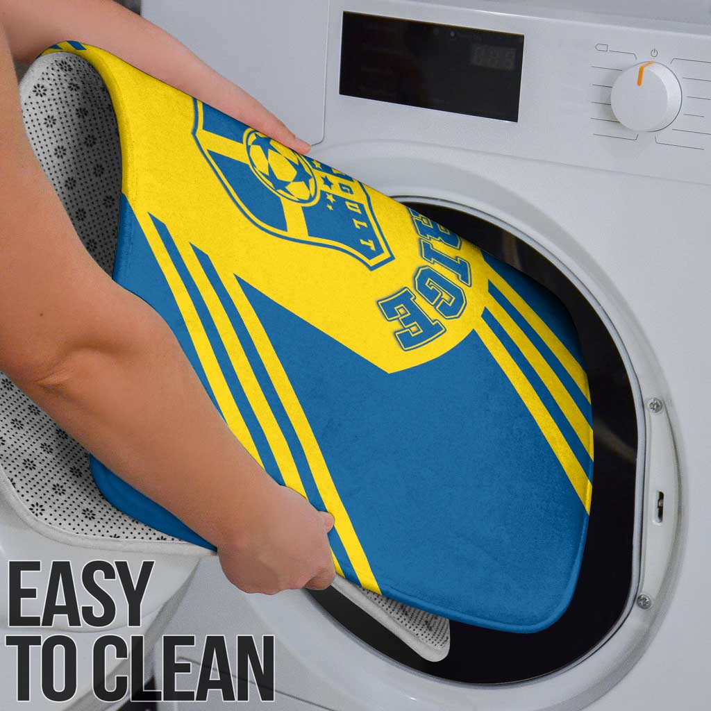 Football 2026 Sweden Bathroom Set Sverige Blagult Sporty Style