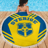 Football 2026 Sweden Beach Blanket Sverige Blagult Sporty Style