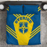Football 2026 Sweden Bedding Set Sverige Blagult Sporty Style