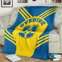 Football 2026 Sweden Blanket Sverige Blagult Sporty Style