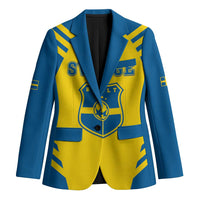 Custom Football 2026 Sweden Blazer Sverige Blagult Sporty Style