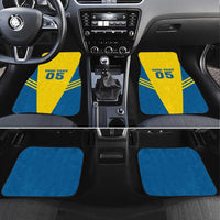 Custom Football 2026 Sweden Car Mats Sverige Blagult Sporty Style