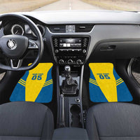 Custom Football 2026 Sweden Car Mats Sverige Blagult Sporty Style