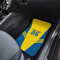 Custom Football 2026 Sweden Car Mats Sverige Blagult Sporty Style