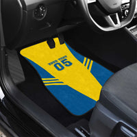 Custom Football 2026 Sweden Car Mats Sverige Blagult Sporty Style