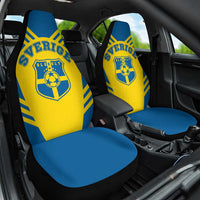 Football 2026 Sweden Car Seat Cover Sverige Blagult Sporty Style