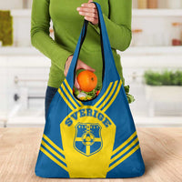 Football 2026 Sweden Grocery Bag Sverige Blagult Sporty Style