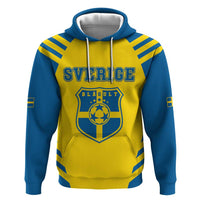 Custom Football 2026 Sweden Hoodie Sverige Blagult Sporty Style