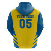 Custom Football 2026 Sweden Hoodie Sverige Blagult Sporty Style
