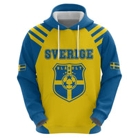 Custom Football 2026 Sweden Hoodie Sverige Blagult Sporty Style