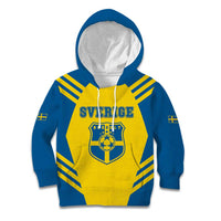 Custom Football 2026 Sweden Kid Hoodie Sverige Blagult Sporty Style
