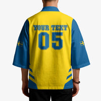 Custom Football 2026 Sweden Kimono Sverige Blagult Sporty Style