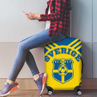 Football 2026 Sweden Luggage Cover Sverige Blagult Sporty Style