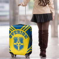 Football 2026 Sweden Luggage Cover Sverige Blagult Sporty Style