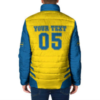 Custom Football 2026 Sweden Padded Jacket Sverige Blagult Sporty Style