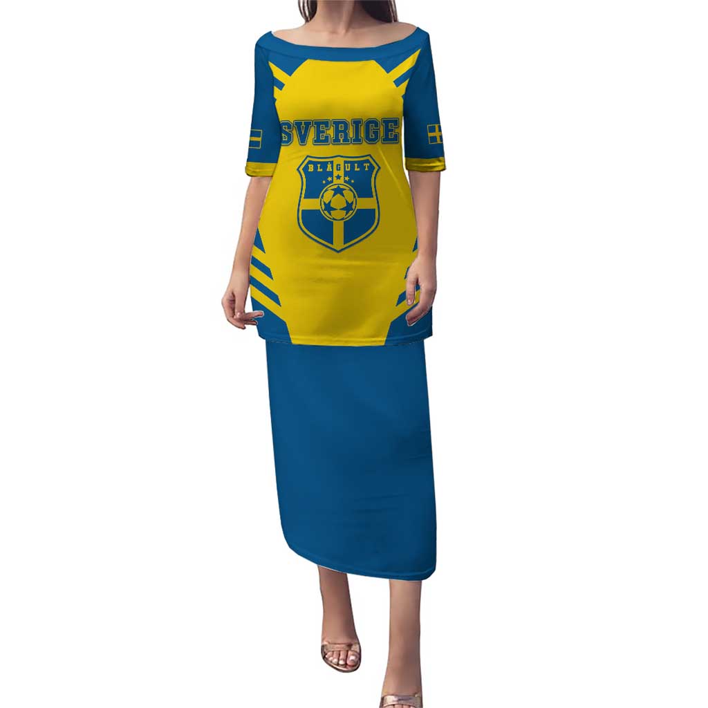 Custom Football 2026 Sweden Puletasi Sverige Blagult Sporty Style