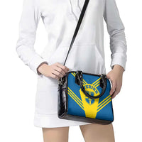 Football 2026 Sweden Shoulder Handbag Sverige Blagult Sporty Style