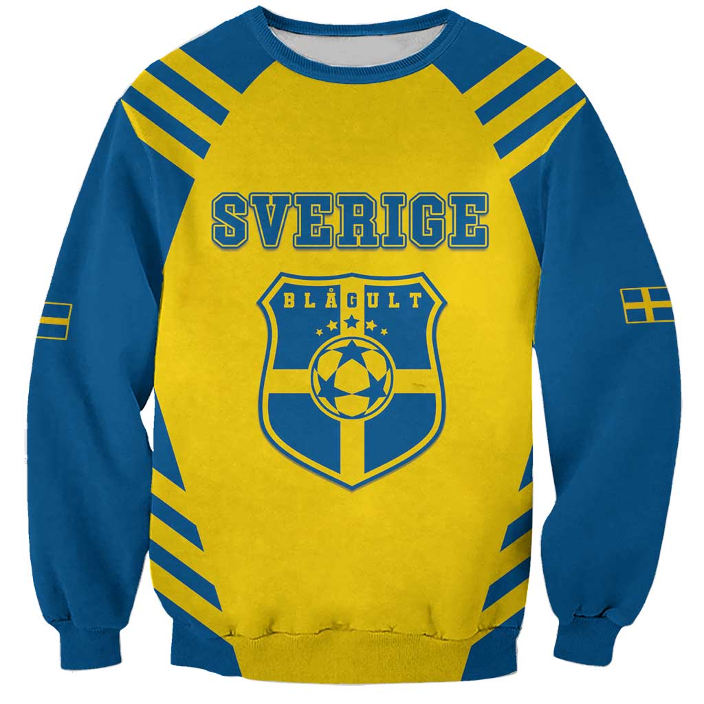 Custom Football 2026 Sweden Sweatshirt Sverige Blagult Sporty Style
