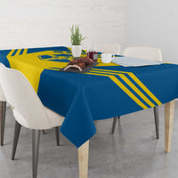 Football 2026 Sweden Tablecloth Sverige Blagult Sporty Style