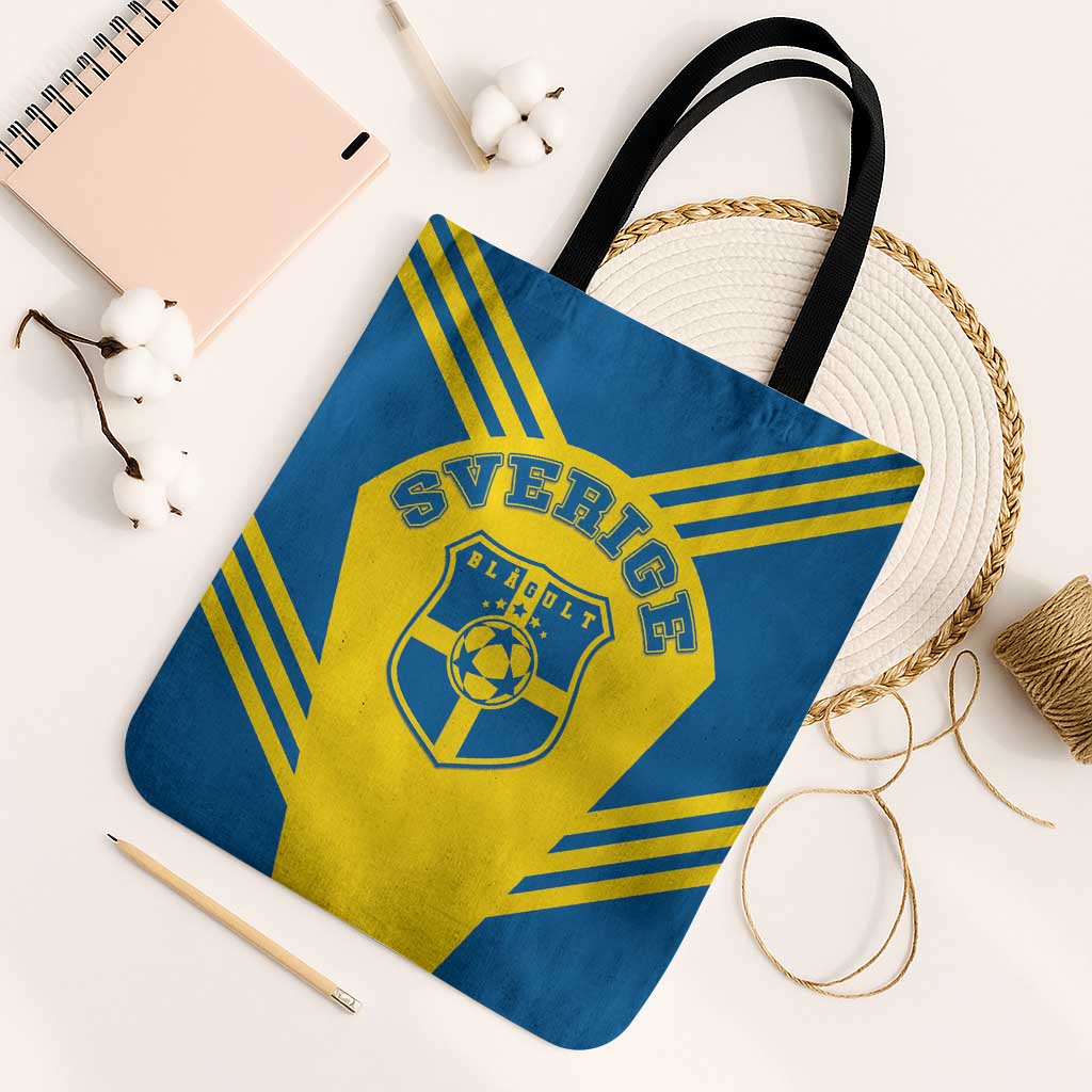 Football 2026 Sweden Tote Bag Sverige Blagult Sporty Style