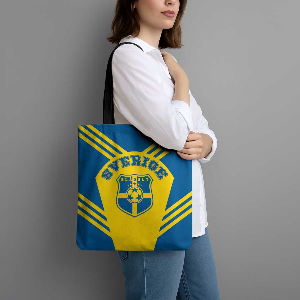 Football 2026 Sweden Tote Bag Sverige Blagult Sporty Style