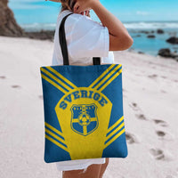 Football 2026 Sweden Tote Bag Sverige Blagult Sporty Style