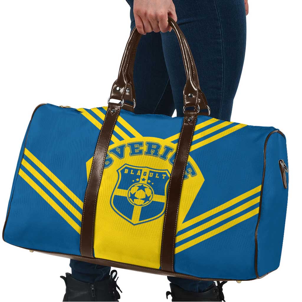 Football 2026 Sweden Travel Bag Sverige Blagult Sporty Style