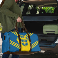 Football 2026 Sweden Travel Bag Sverige Blagult Sporty Style