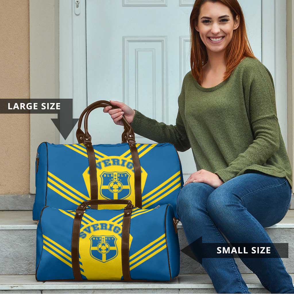 Football 2026 Sweden Travel Bag Sverige Blagult Sporty Style