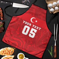 Custom Football 2026 Turkey Apron Crescent-Stars Simple Style