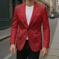 Custom Football 2026 Turkey Blazer Crescent-Stars Simple Style