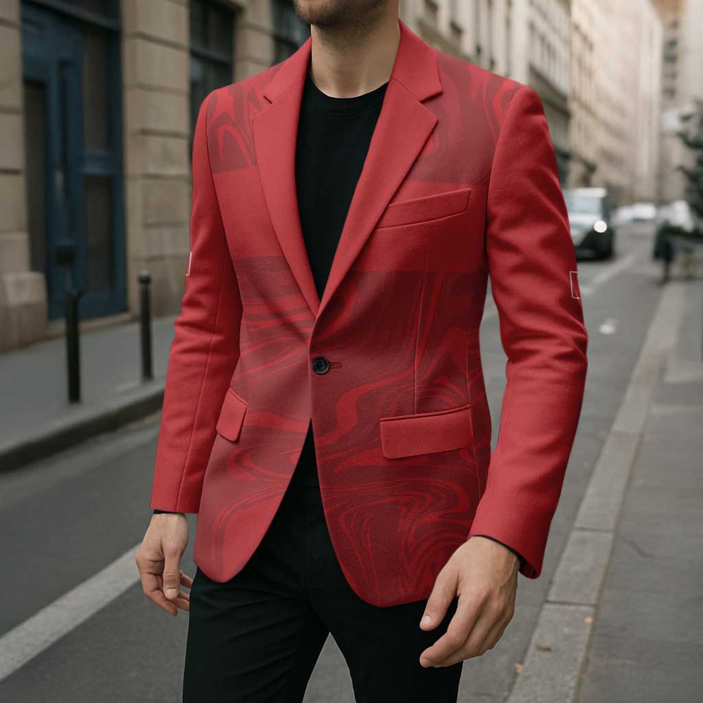 Custom Football 2026 Turkey Blazer Crescent-Stars Simple Style