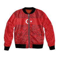 Custom Football 2026 Turkey Bomber Jacket Crescent-Stars Simple Style