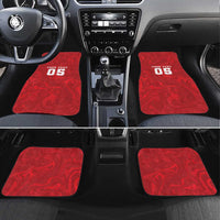 Custom Football 2026 Turkey Car Mats Crescent-Stars Simple Style