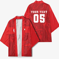 Custom Football 2026 Turkey Kimono Crescent-Stars Simple Style